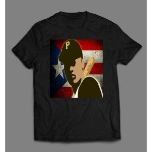 ROBERTO CLEMENTE PUERTO RICO PRIDE **OLDSKOOL ART*